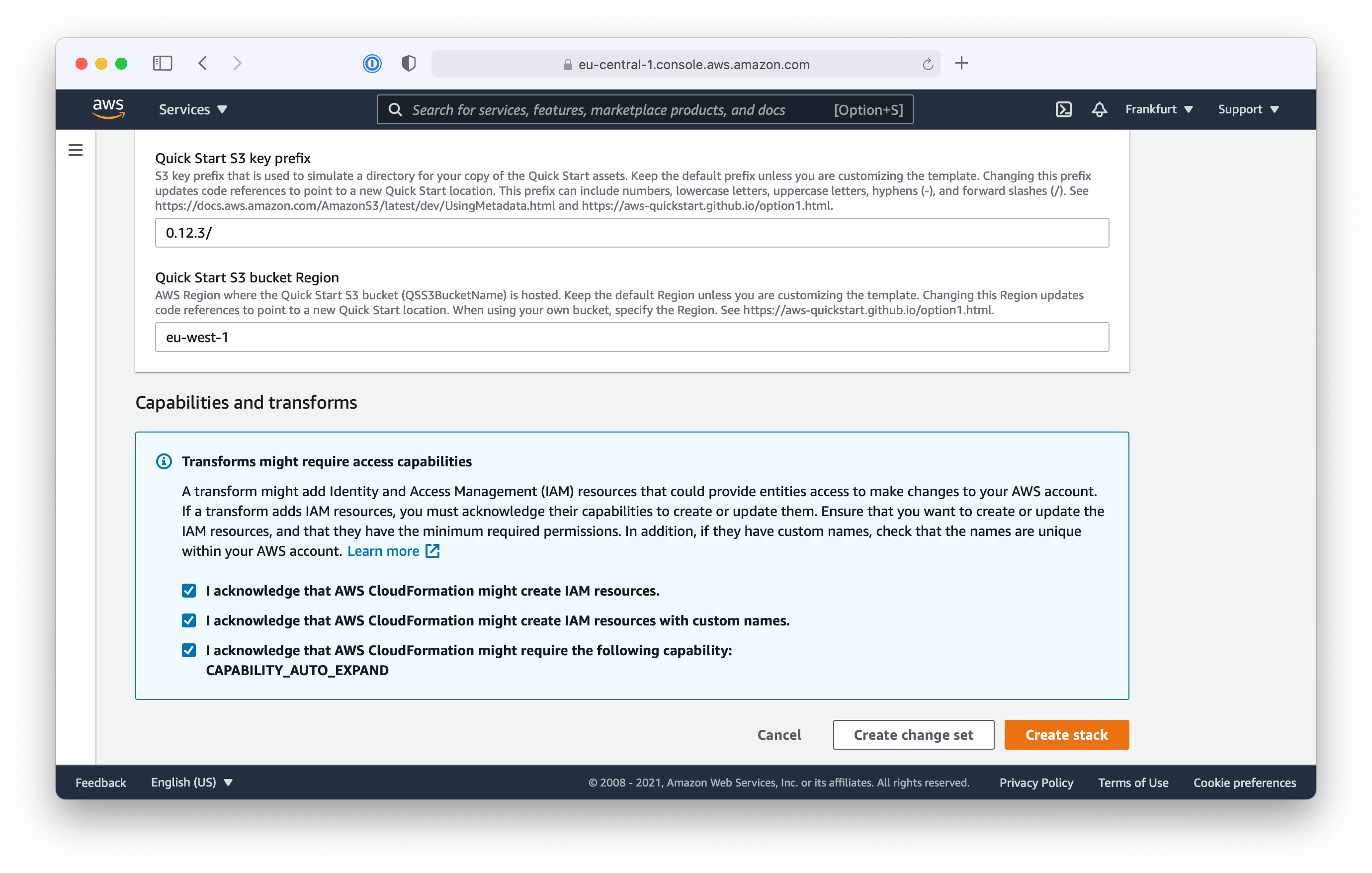 CloudFormation for superwerker