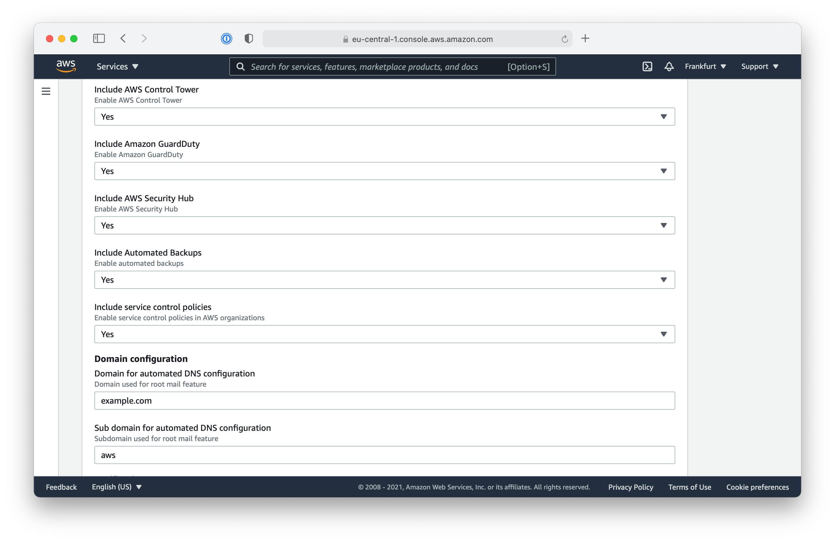 CloudFormation for superwerker